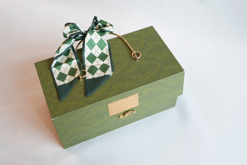 Vintage Green Gift Box