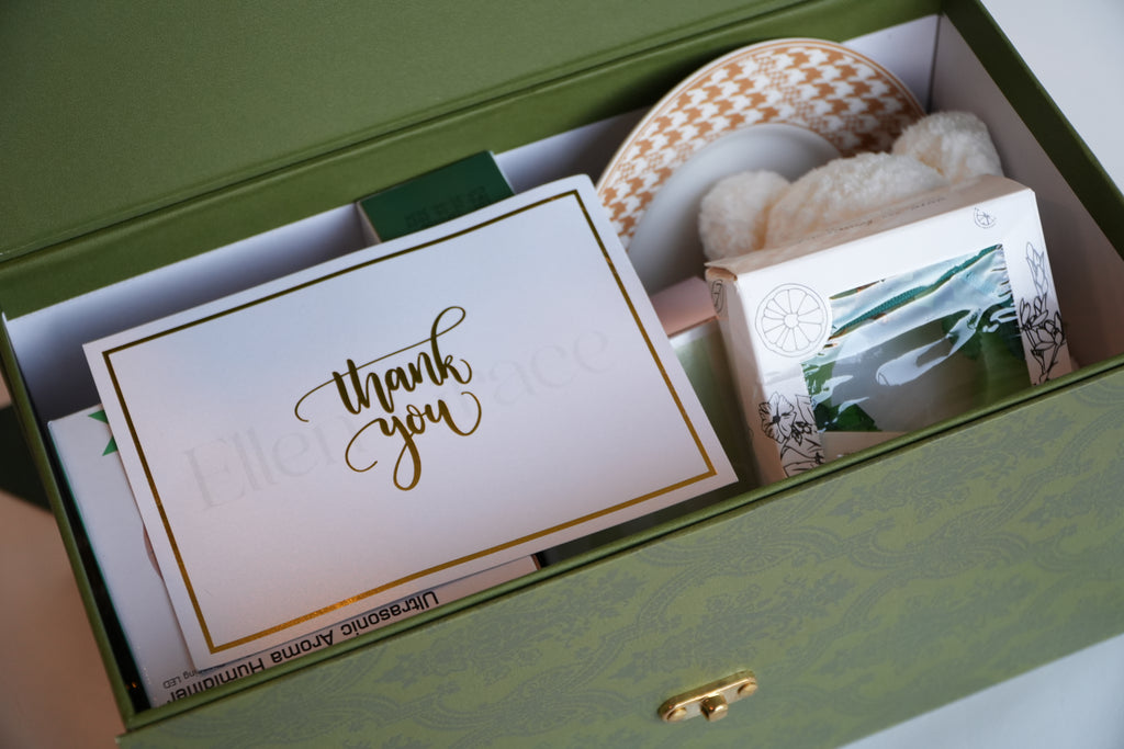 Vintage Green Gift Box