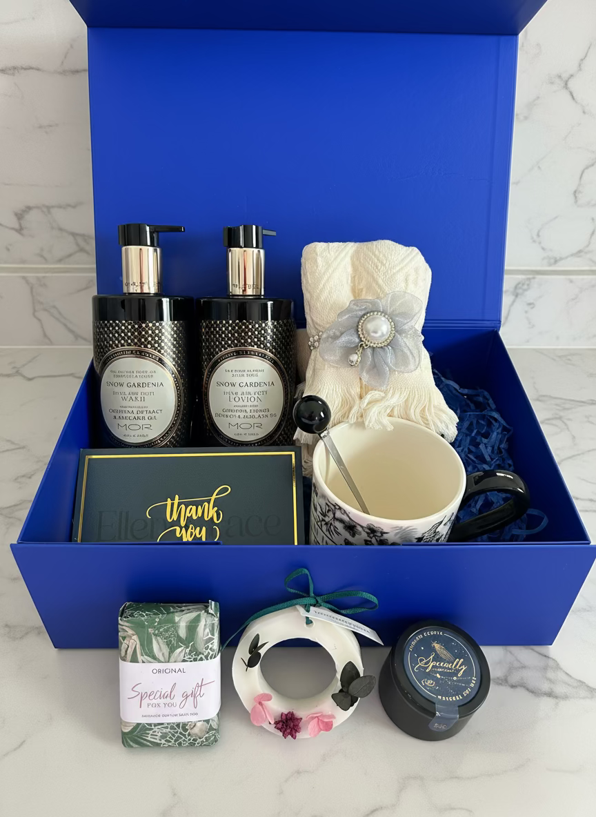 Ellen Grace classic gift box| Navy
